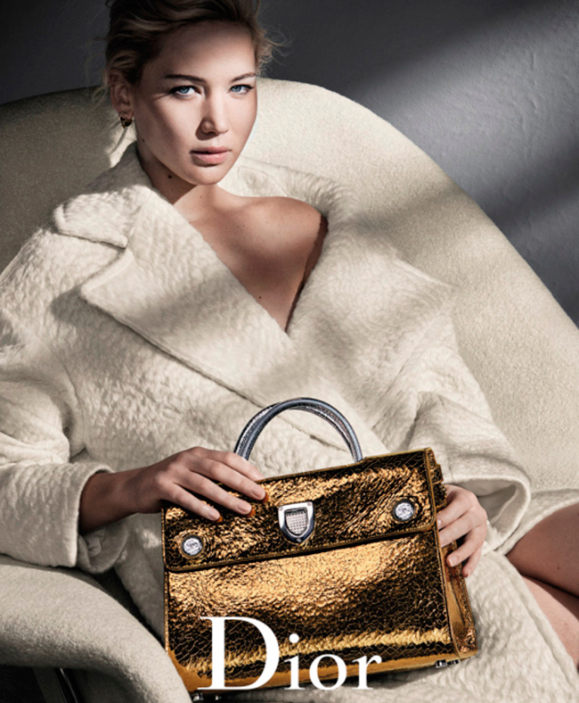  Jennifer Lawrence impressiona ao estrelar campanha da Dior