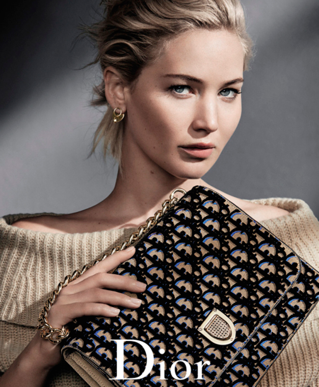  Jennifer Lawrence impressiona ao estrelar campanha da Dior