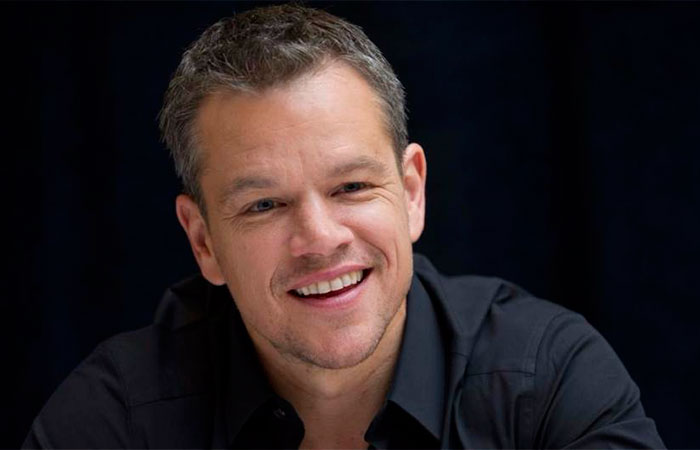 Matt Damon: O ator de vários filmes de ação estudou Inglês em Harvard