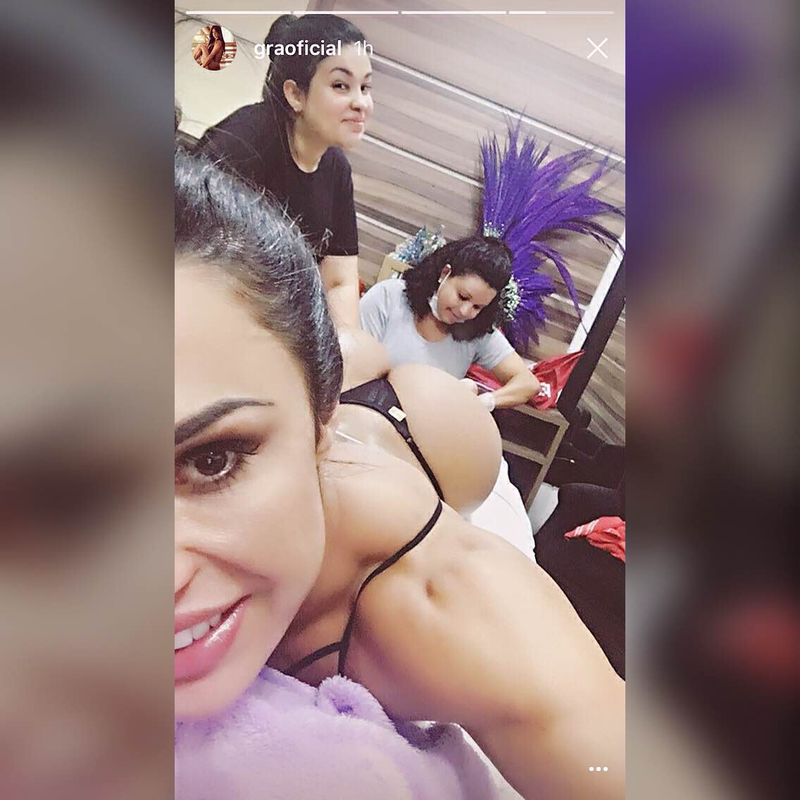 Gracyanne Barbosa arrasa no bumbum turbinado em post