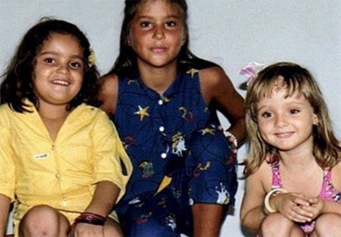 Ellen Jabour compartilhou uma foto ao lados das primas para comemorar o Dia das Crianças 