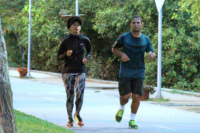  Sheron Menezzes madruga para correr 