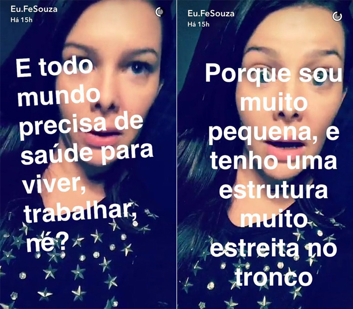 Fernanda Souza revela que fez cirurgia de redução de mama