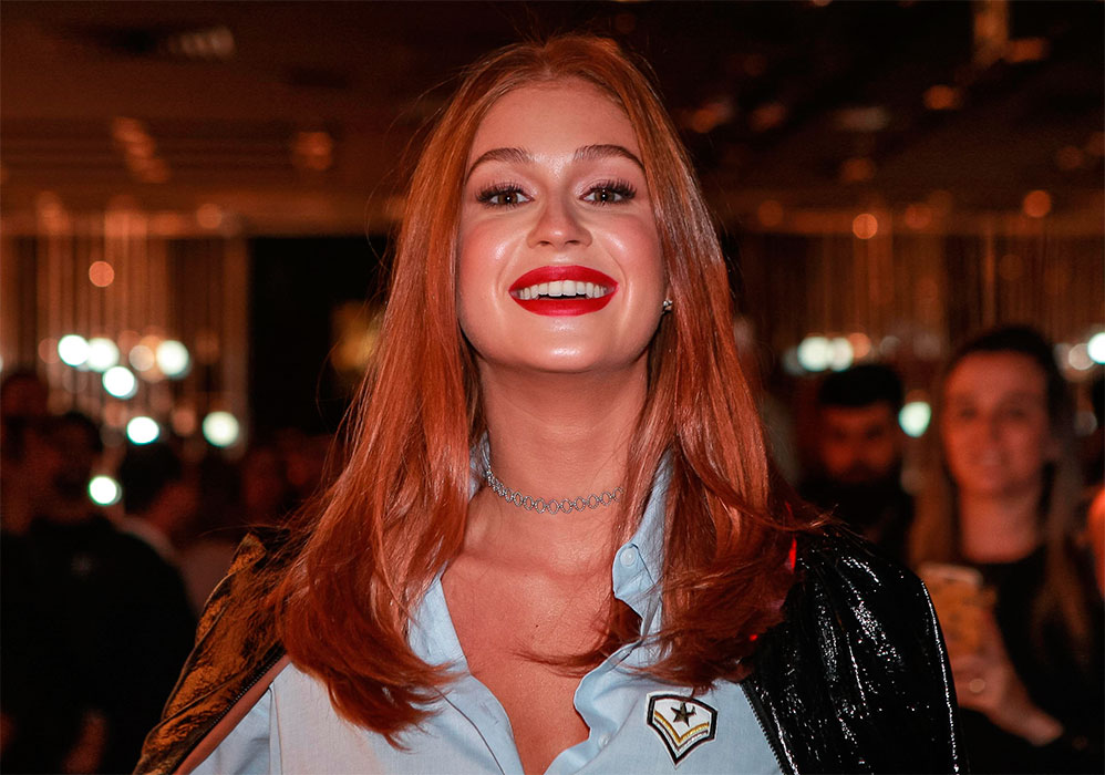 Marina Ruy Barbosa esbanjou simpatia