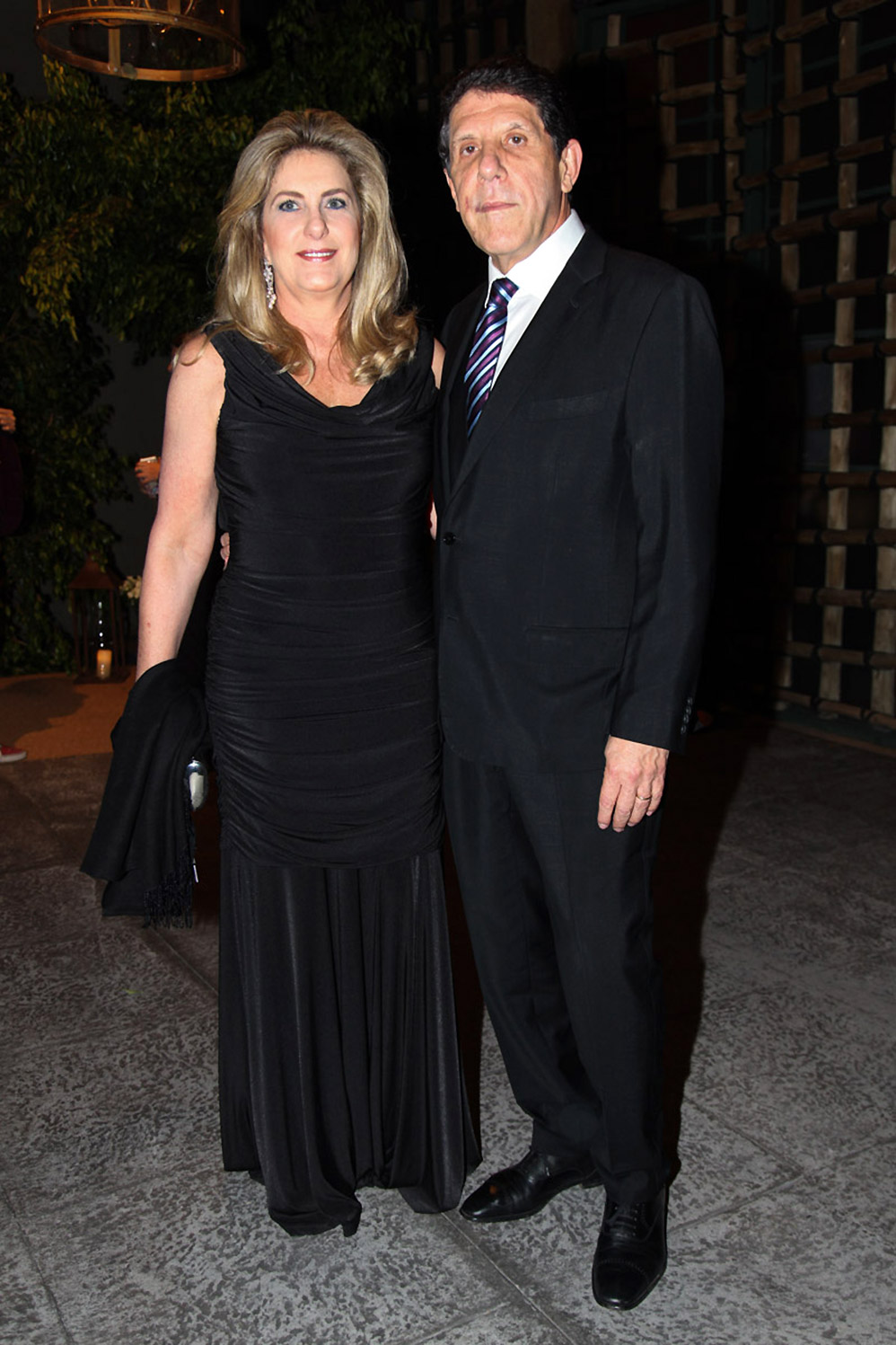 David Uip com a esposa Maria Teresa
