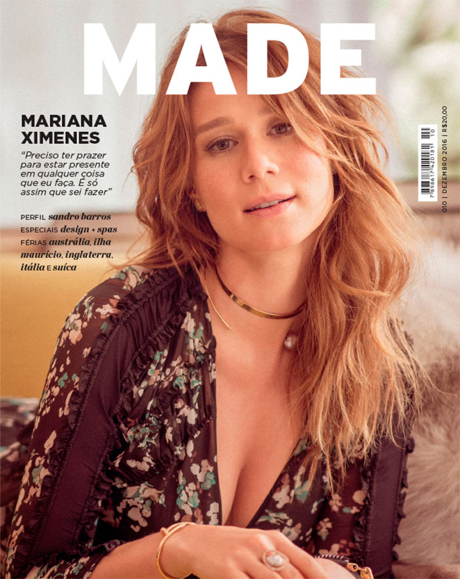 Mariana Ximenes é destaque da revista MADE