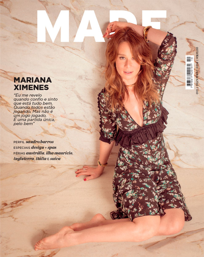 Mariana Ximenes é destaque da revista MADE