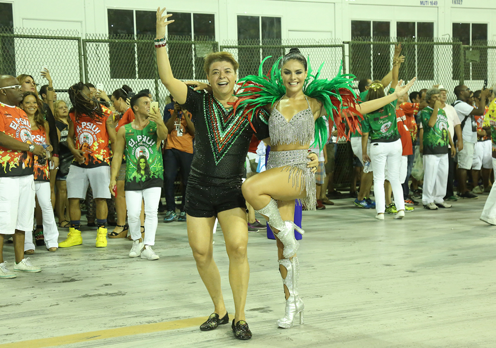 David Brazil e Paloma Bernardi