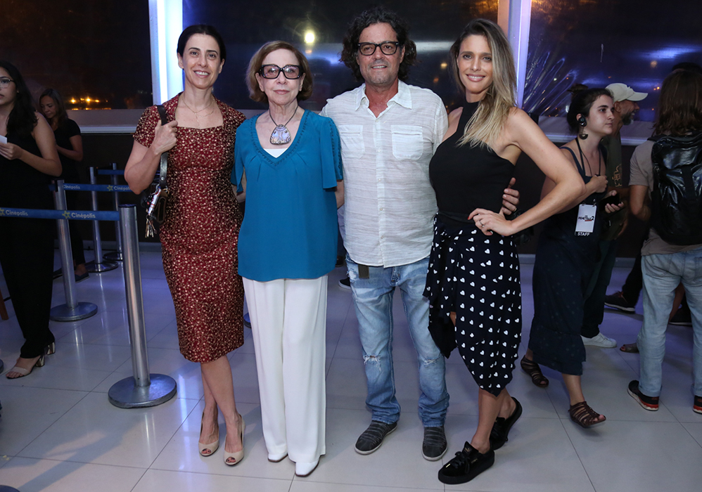 Fernanda Torres, Fernanda Montenegro, Felipe Camargo e Fernanda Lima