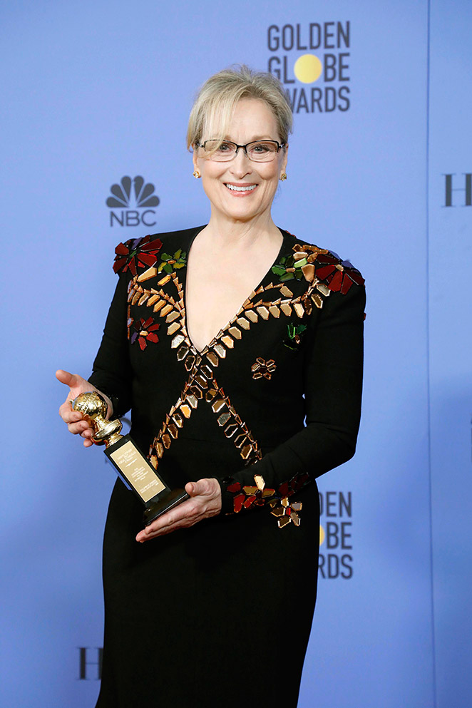 Meryl Streep ataca Donald Trump no Globo de Ouro