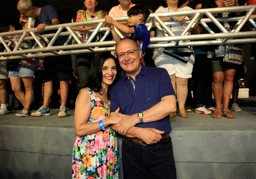 Geraldo e Lu Alckmin