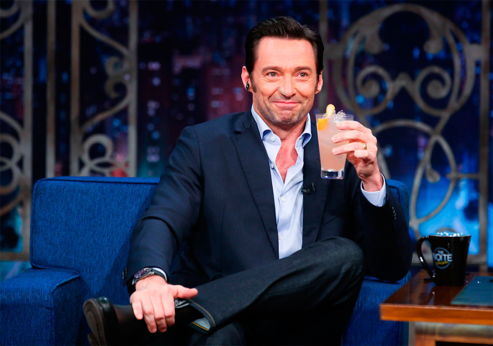 Hugh Jackman está no Brasil para divulgar o filme Logan