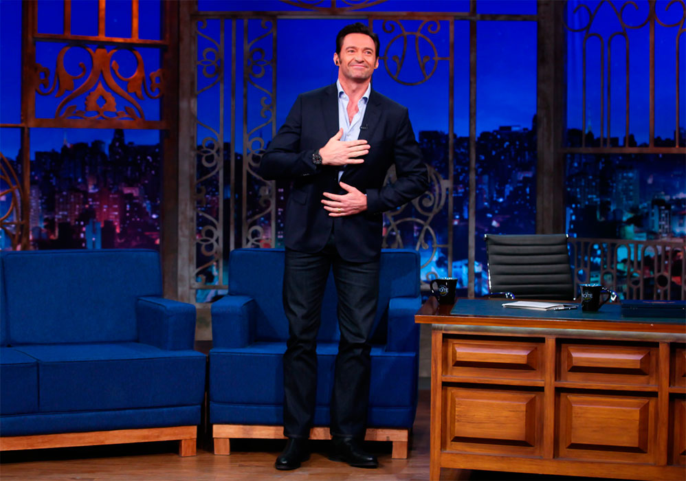 Hugh Jackman no The Noite