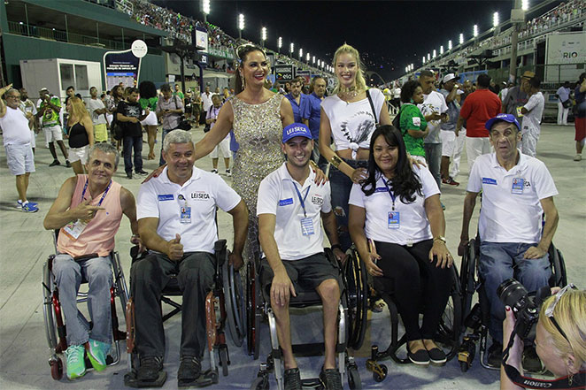 Com Yasmin, Luiza Brunet curte ensaio da Imperatriz Leopoldinense