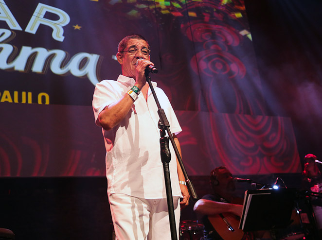 Zeca Pagodinho: 'Vim transmitir a alegria que o povo precisa'