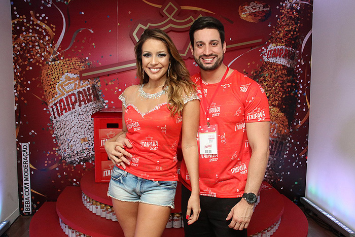 Camarote Itaipava atrai famosos no Desfile das Campeãs do RJ