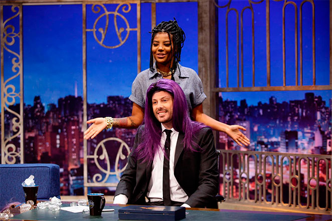 Ludmilla revela já ter mandado nudes no programa The Noite