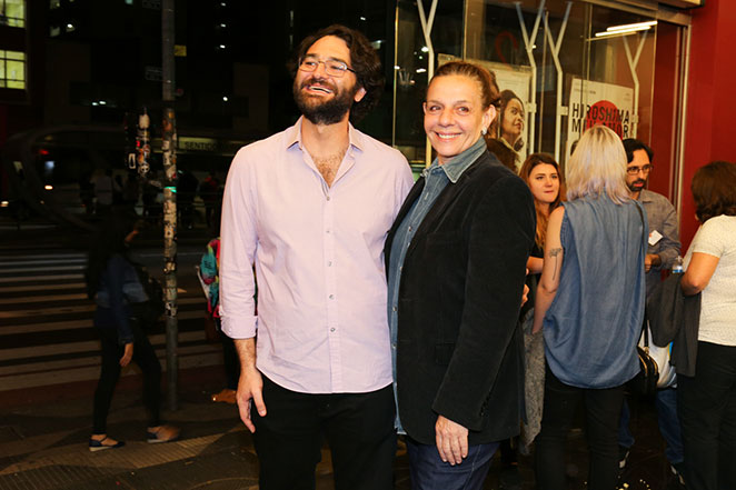 Rosi Campos e Anderson Di Rizzi estreiam filme em São Paulo