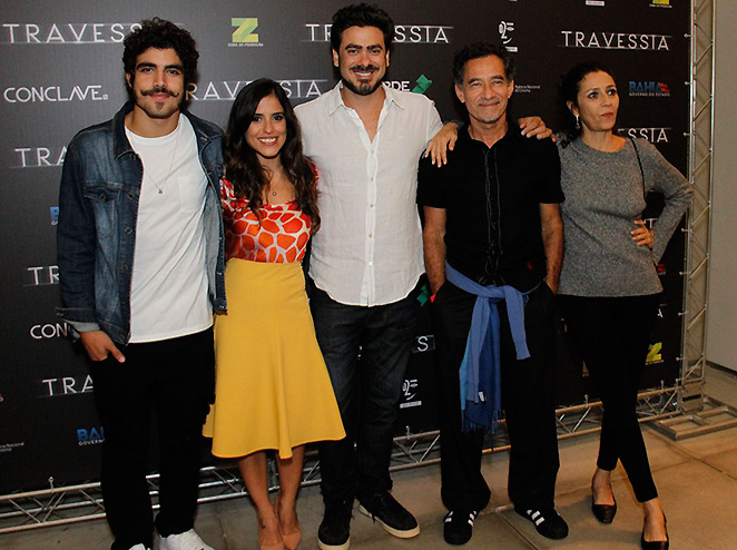 Caio Castro lança o filme Travessia, no Rio de Janeiro