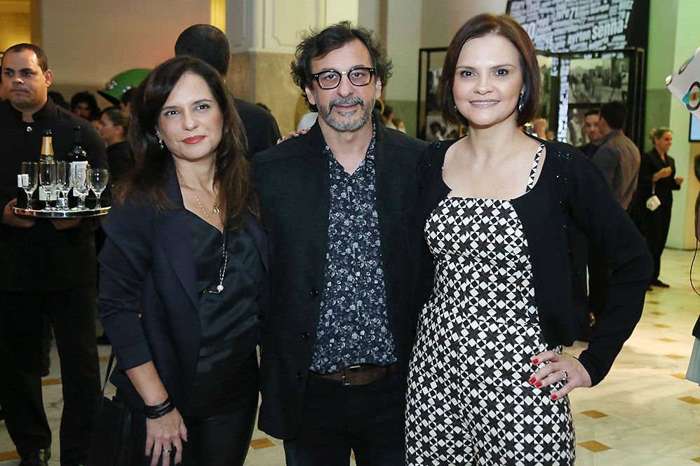 Angela Chaves, Alessandra Poggi e Carlos Araújo: autoras e diretor artístico da nova série da Globo