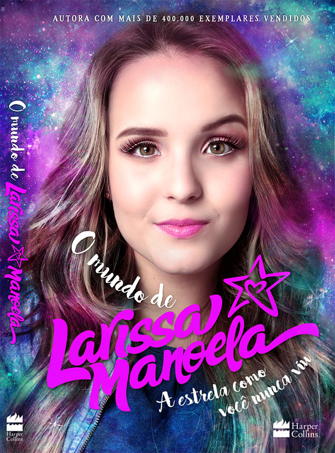 Veja a capa do novo livro de Larissa Manoela