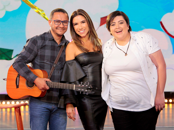 Ana Vilela e Aline Barros participam do Máquina da Fama