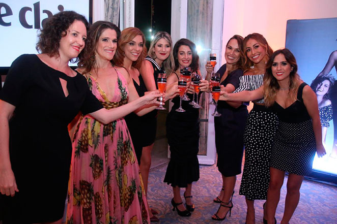 Famosas festejam aniversário da revista Marie Claire