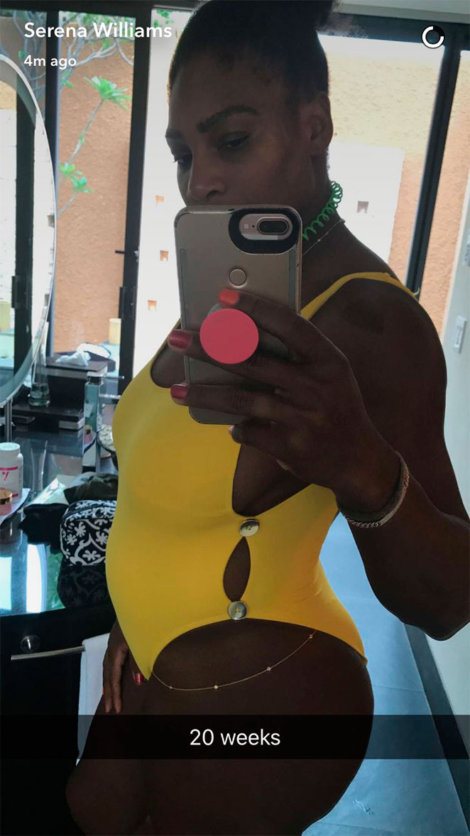 Serena Williams está grávida do primeiro filho