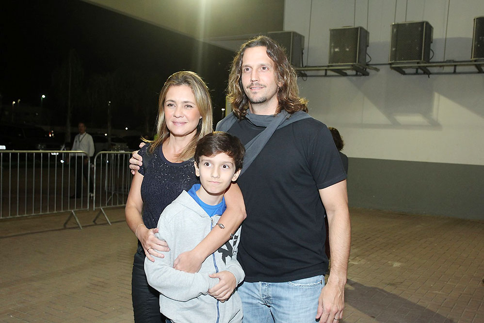 Adriana Esteves, Vladimir Brichta e o filho do casal, Vicente