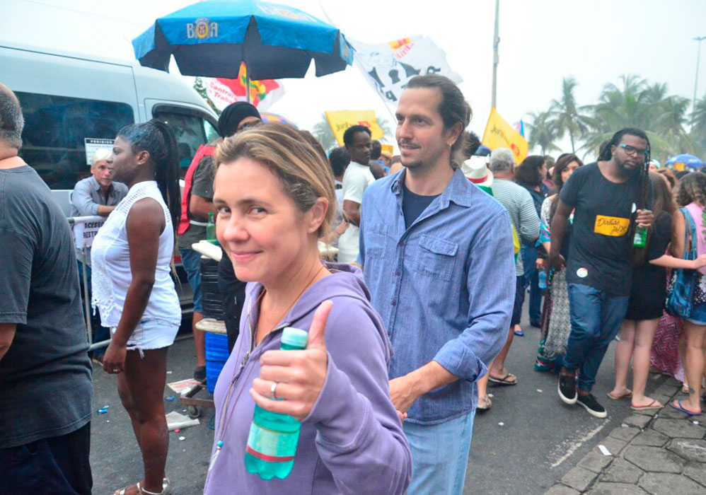 Adriana Esteves e Vladimir Brichta