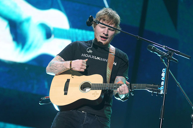 Ed Sheeran encanta e agita o Rio de Janeiro com seu show