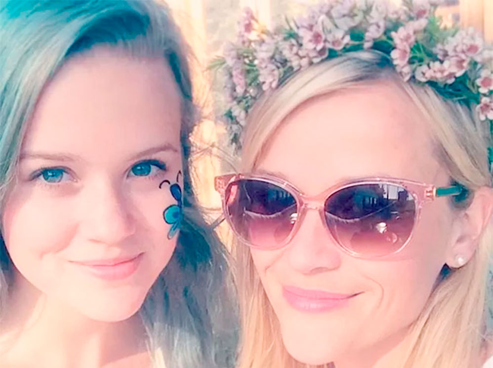 Reese Whiterspoon e Ava, provando que beleza vem de berço sim!