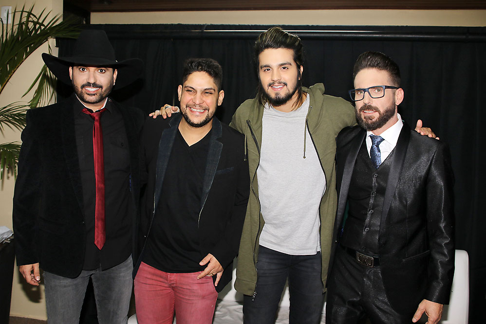 Edson, Jorge (da dupla com Mateus), Luan Santana e Hudson