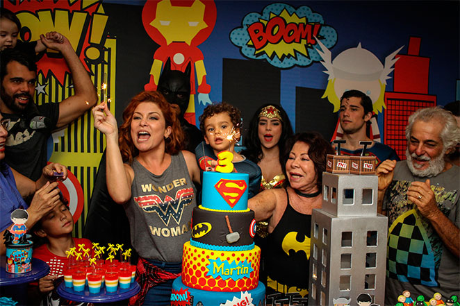Bárbara Borges celebra 3 anos do filho com super festa