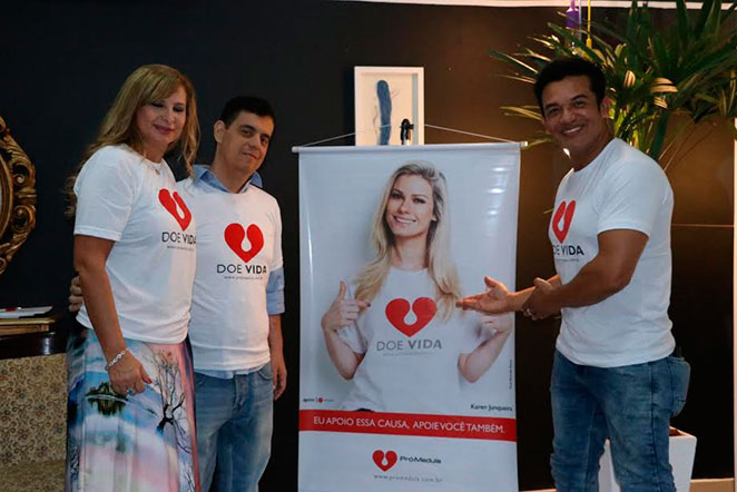 Déo Garcez incentiva campanha de doação de medula óssea 