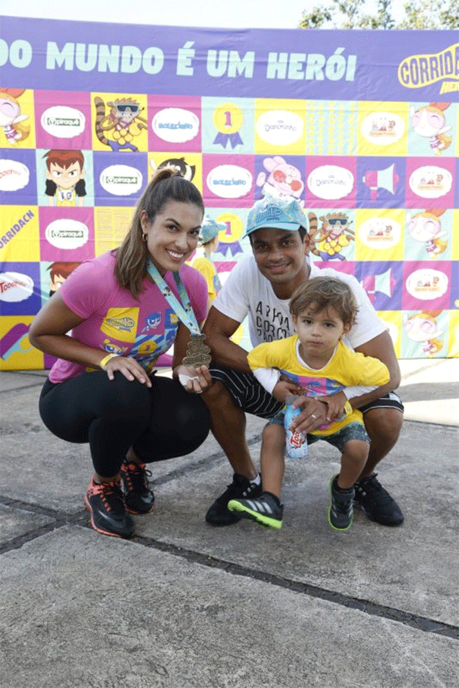 Famosos conferem a Corrida Cartoon no Rio de Janeiro