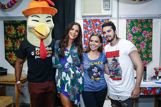 Ivete Sangalo, Solange Almeida e Luan comandam arraial