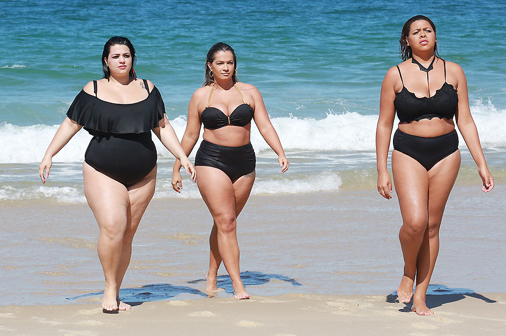 Fani Pacheco com as amigas