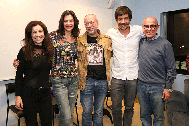 Helena Ranaldi e Daniel Alvim participam de leitura