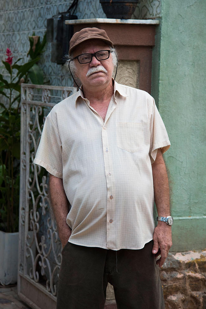 Abel, personagem de Tonico Pereira, em A Força do Querer, novela da Globo