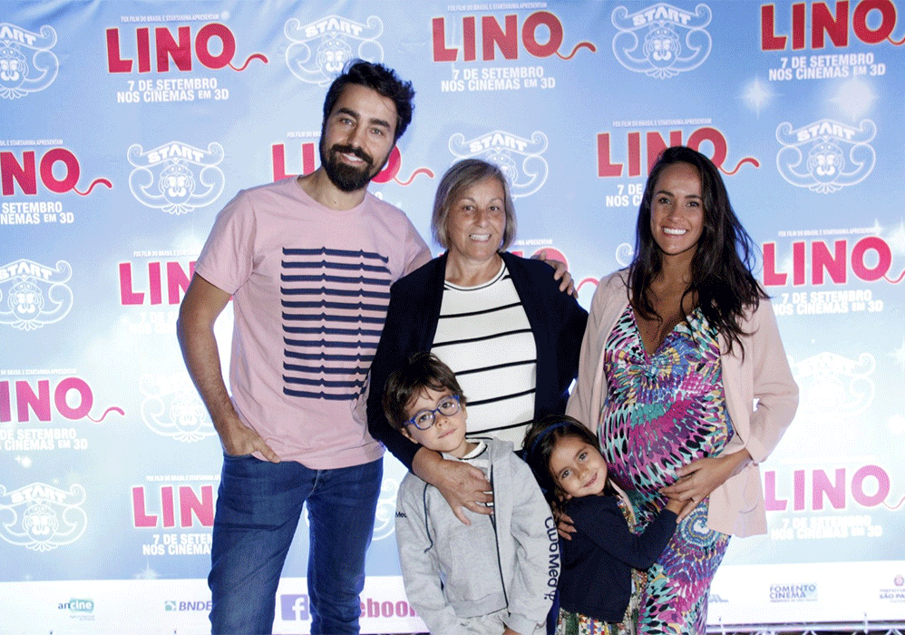 Ricardo Pereira com a família