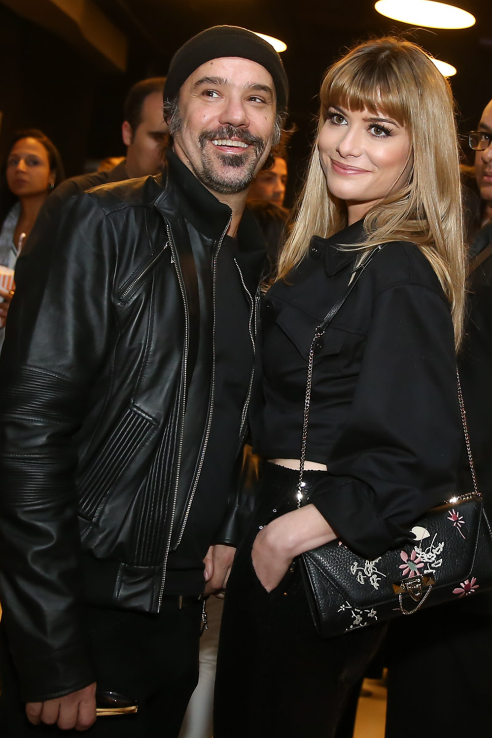 Alinne Moraes e o marido, Mauro Lima