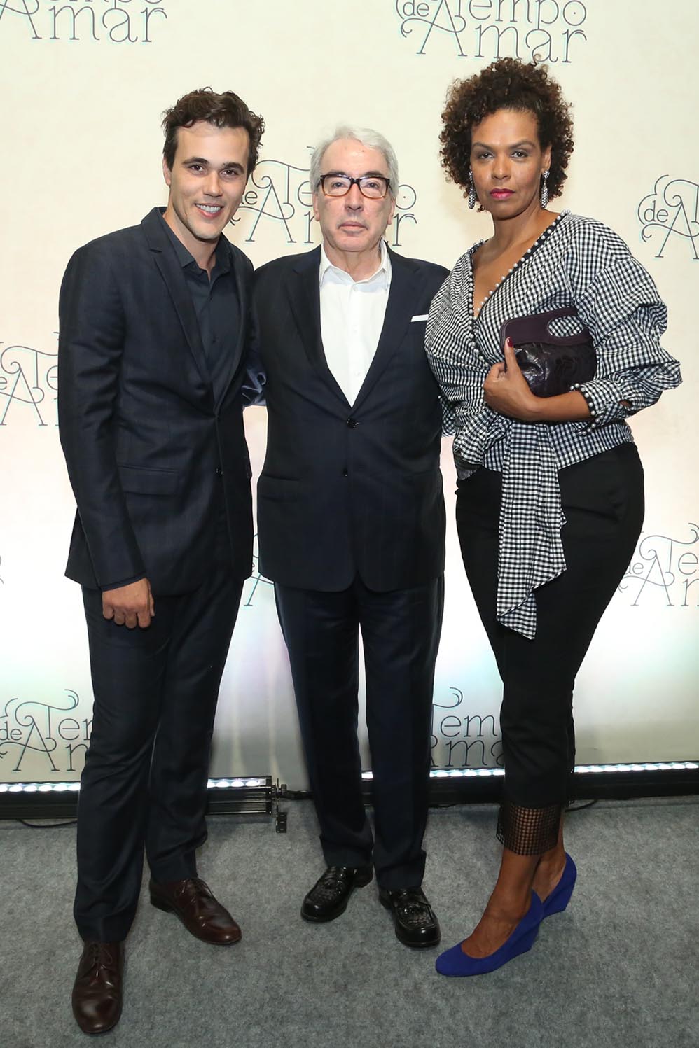 Bruno Ferrari, Alcides Nogueira e Ana Carbatti