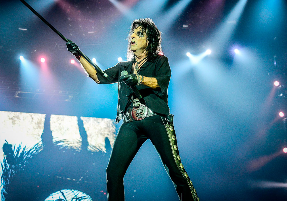 Alice Cooper durante show