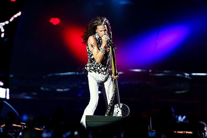 Aerosmith encerra noite de shows no Rock in Rio