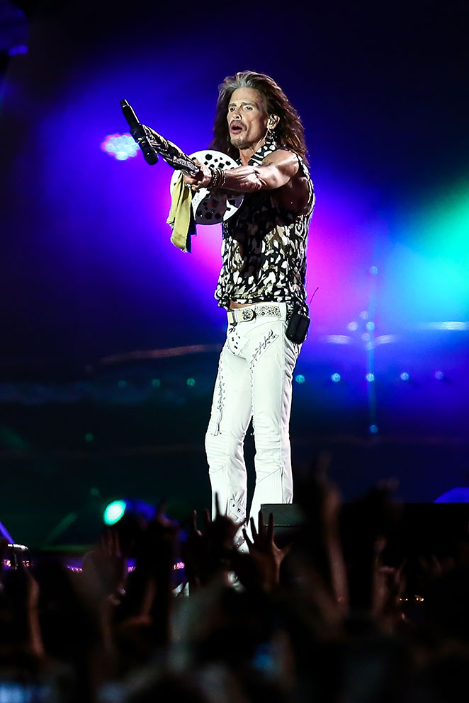 Aerosmith encerra noite de shows no Rock in Rio