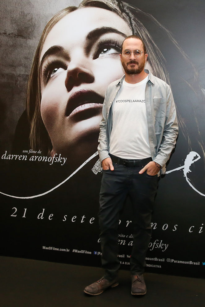 Darren Aronofsky promove filme em São Paulo