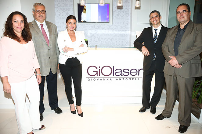 Giovanna Antonelli prestigia lançamento da GIOlaser