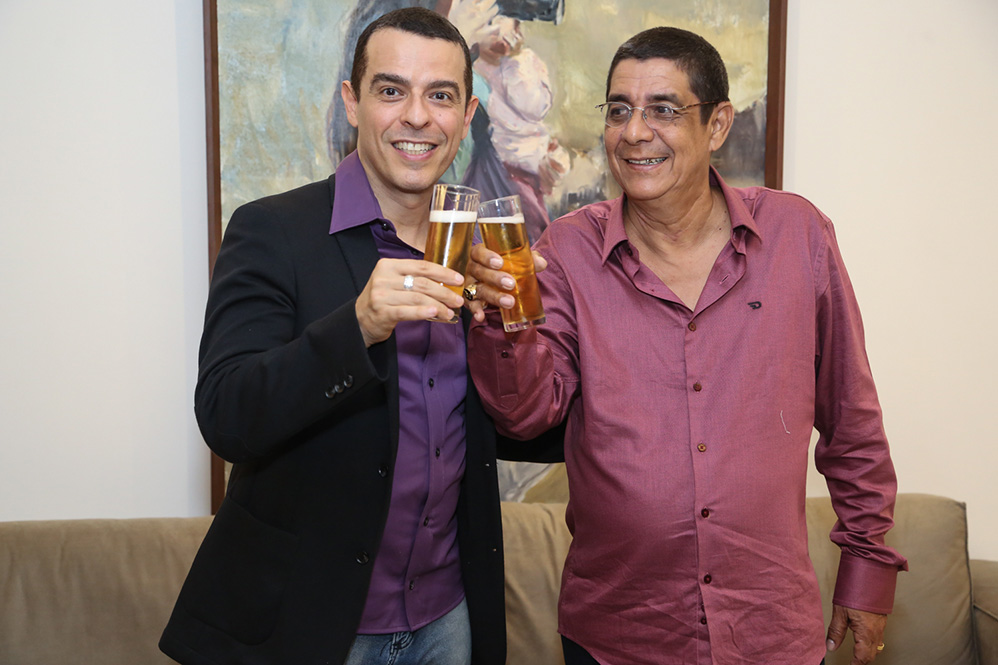 Zeca Pagodinho e Gustavo Gasparani