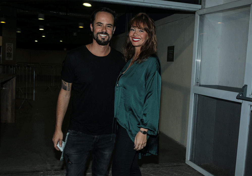 Paulo Vilhena e Amanda Beraldi